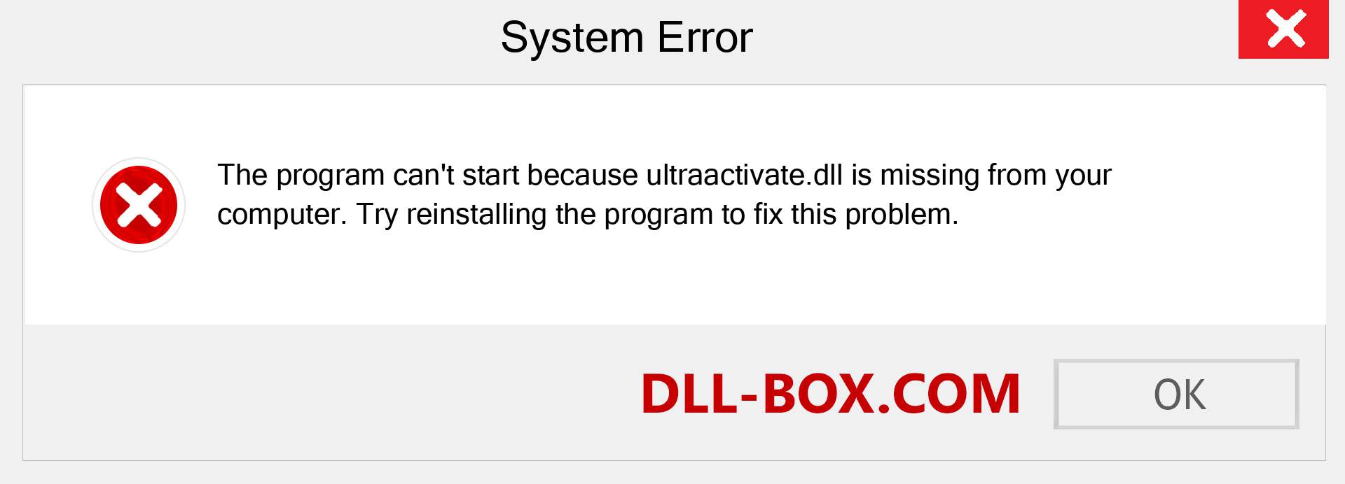  ultraactivate.dll file is missing?. Download for Windows 7, 8, 10 - Fix  ultraactivate dll Missing Error on Windows, photos, images